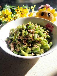 肉末豆角的做法步骤7